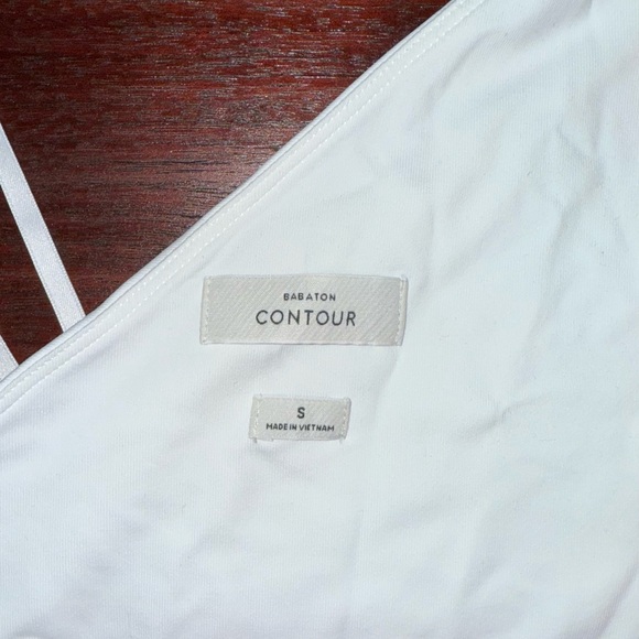 Aritzia Babaton Contour White Bodysuit - Picture 3 of 3